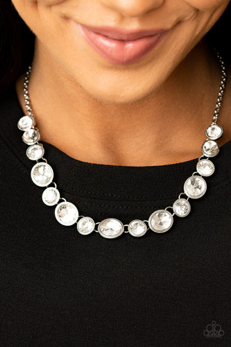 Girl's Gotta Glow - White Necklace Set