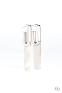 HAUTE Off The Press - Silver Earrings