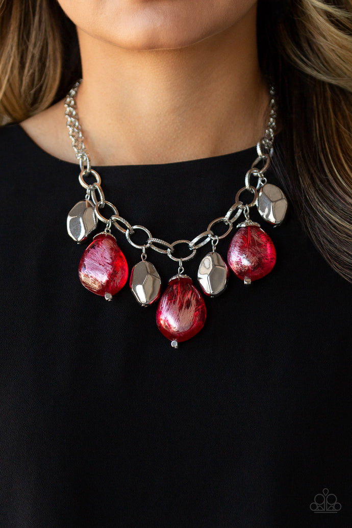 Paparazzi - Looking Glass Glamorous - Red